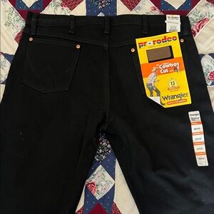 Wrangler Men's Black ProRodeo Jeans ** READ DESCRIPTION